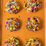 how to make halloween sprinkle cookies