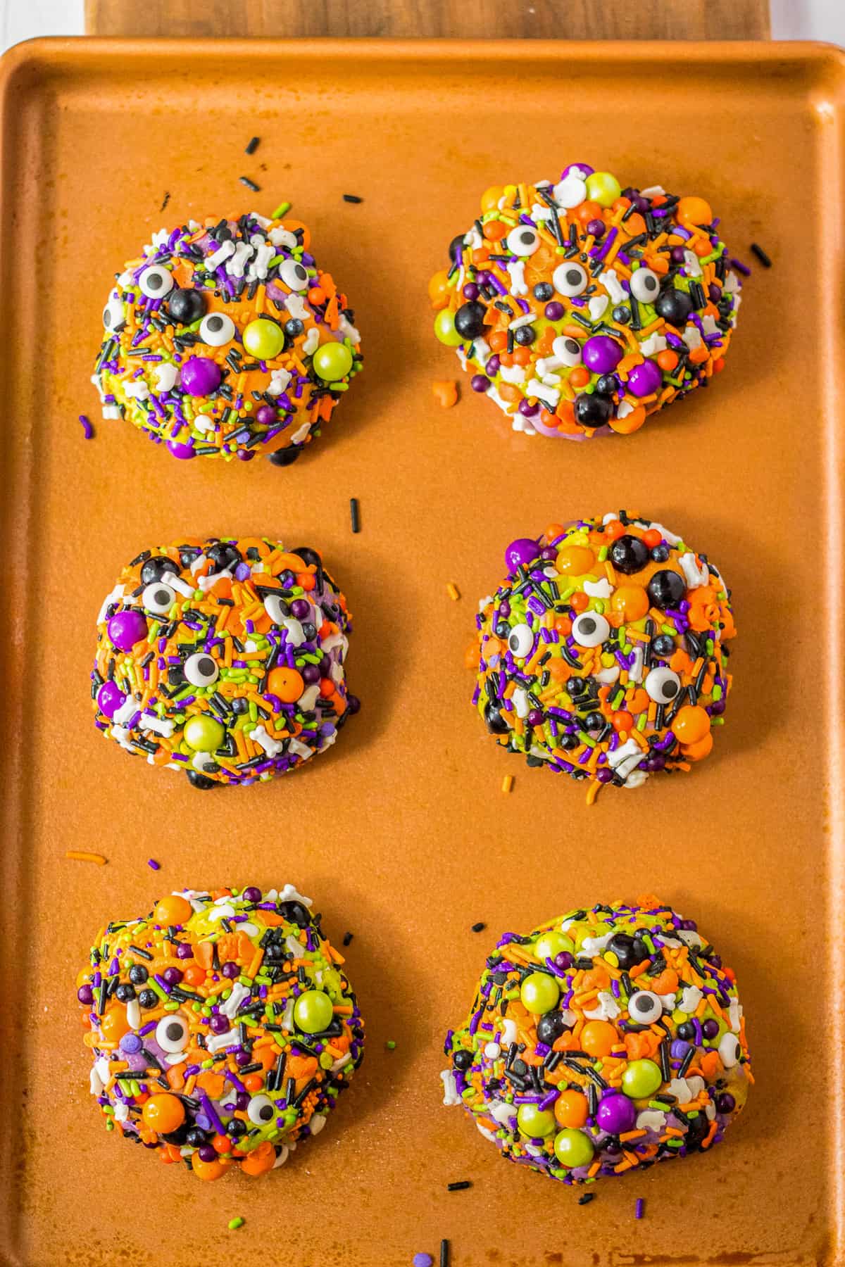 how to make halloween sprinkle cookies