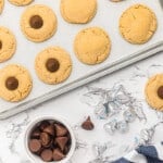 how to make peanut butter kiss cookies