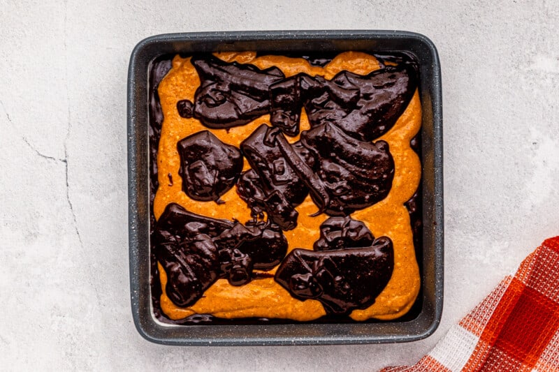 how to make pumpkin brownies