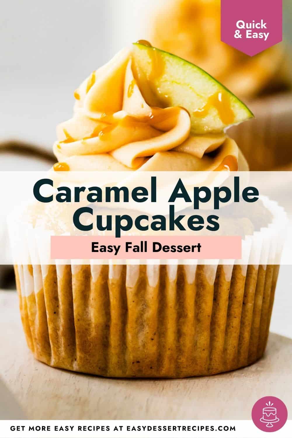 caramel apple cupcakes pinterest
