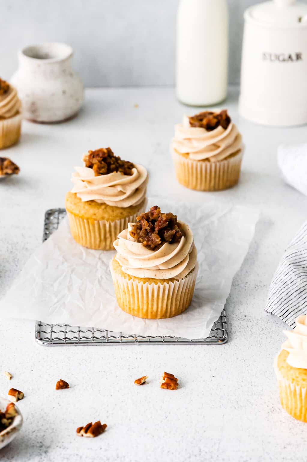 Pecan Pie Cupcakes Recipe Easy Dessert Recipes