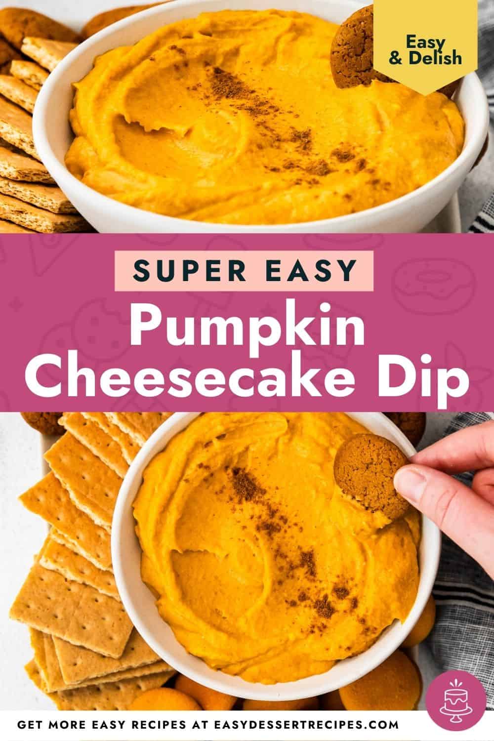 pumpkin cheesecake dip pinterest