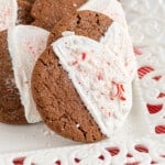 featured chocolate peppermint sugar cookies