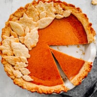 featured pumpkin pie