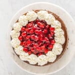 how to make black forest cheesecake