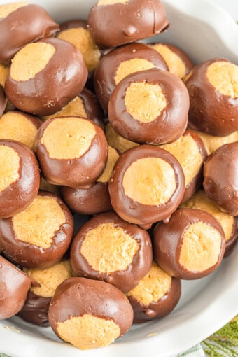 Buckeye Candy Recipe - Easy Dessert Recipes