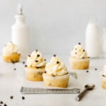 featured chocolate chip cupcakes