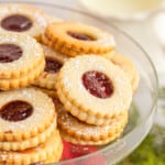 featured classic linzer cookies