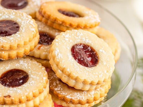 classic linzer cookies