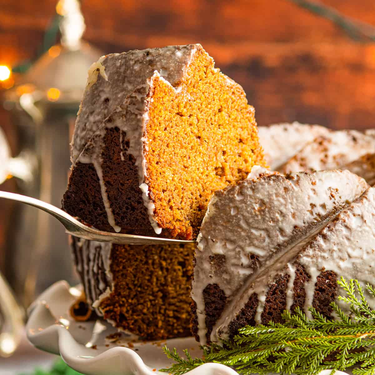 Gingerbread Bundt Cake · Nourish and Nestle