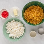 ingredients for cornflake wreaths