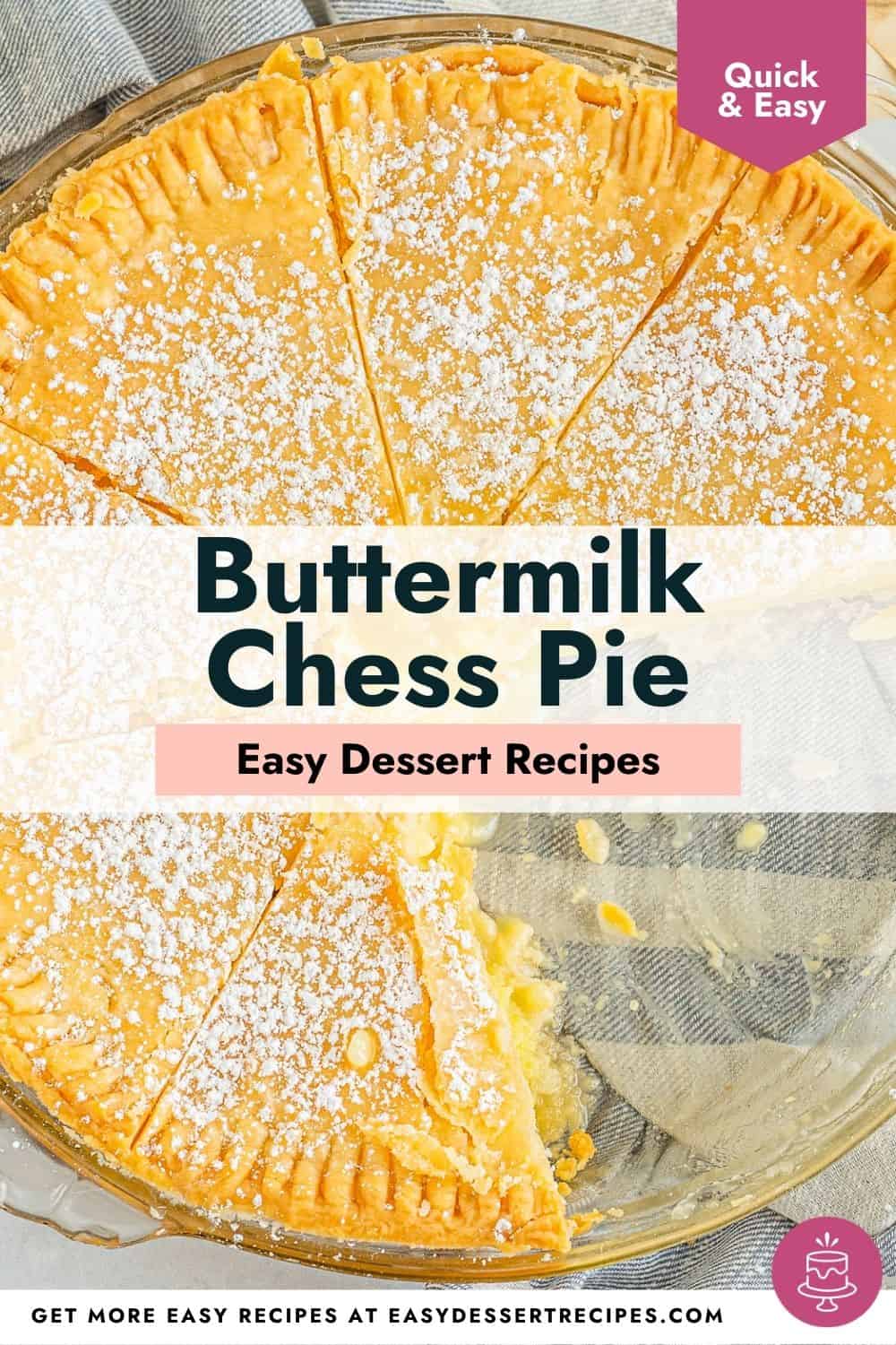 buttermilk chess pie pinterest
