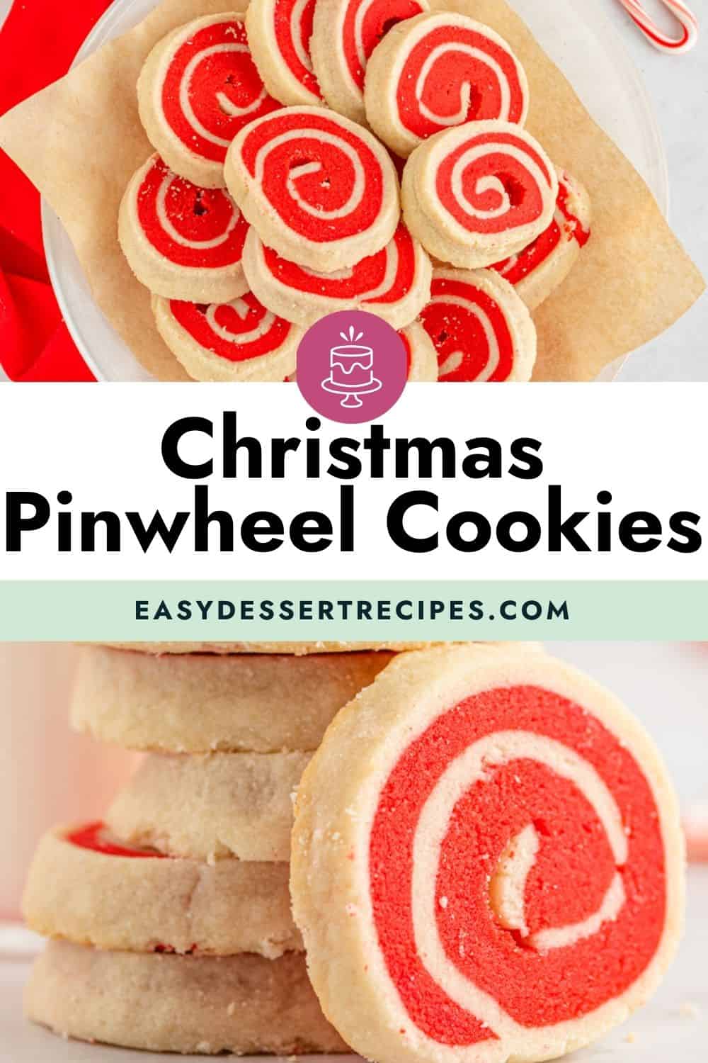 christmas pinwheel cookies pinterest