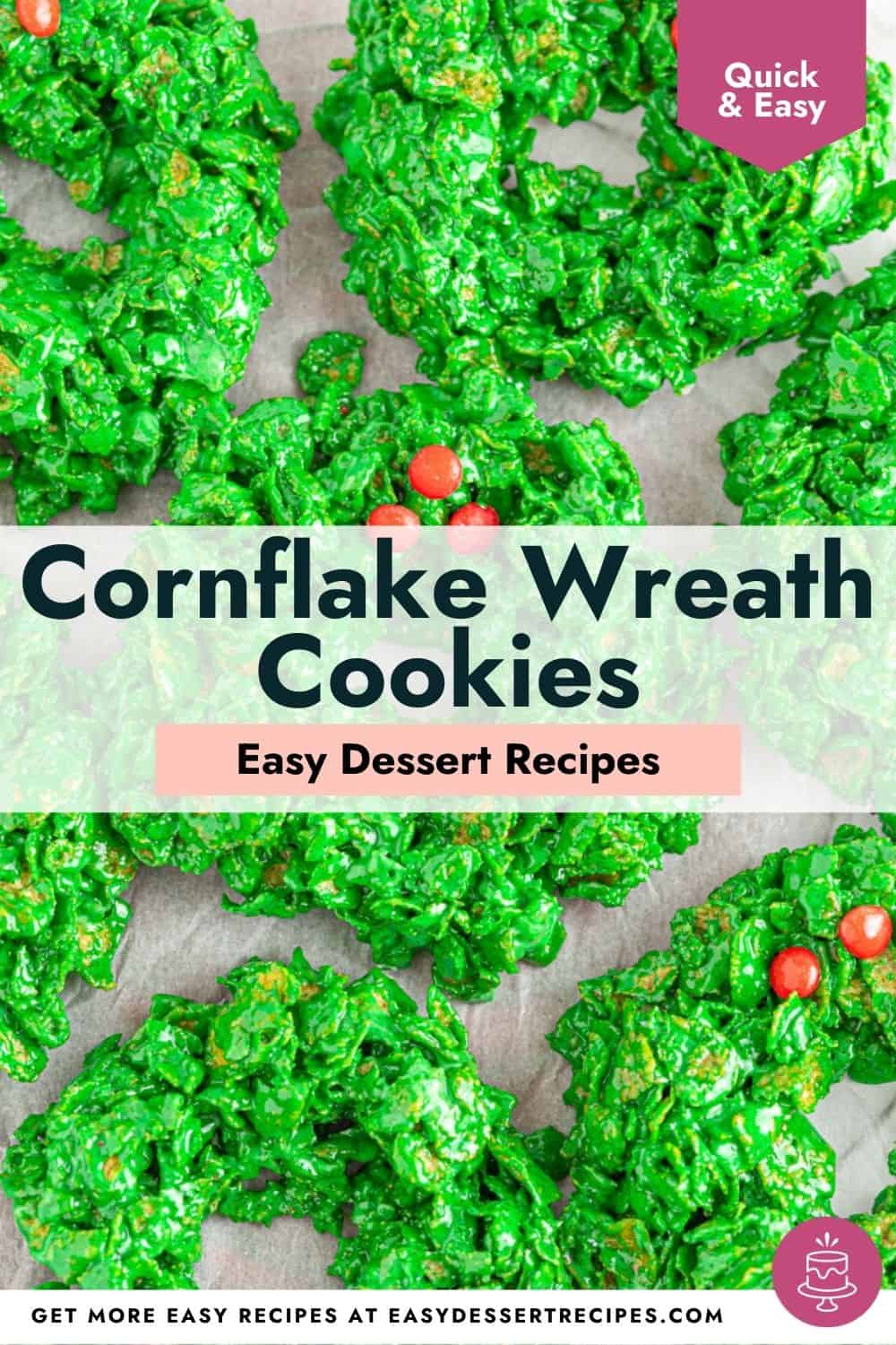 cornflake wreath cookies pinterest