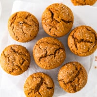 featured gingerbread muffins