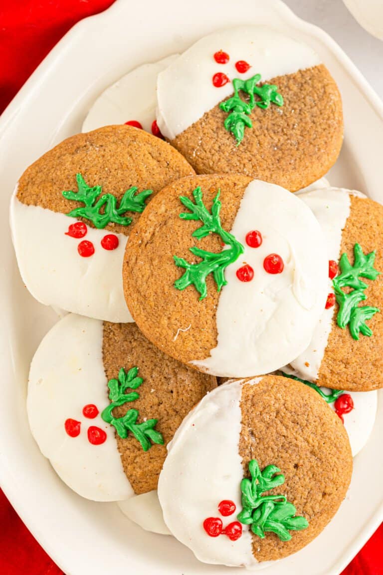 Ginger Sugar Cookies Recipe - Easy Dessert Recipes