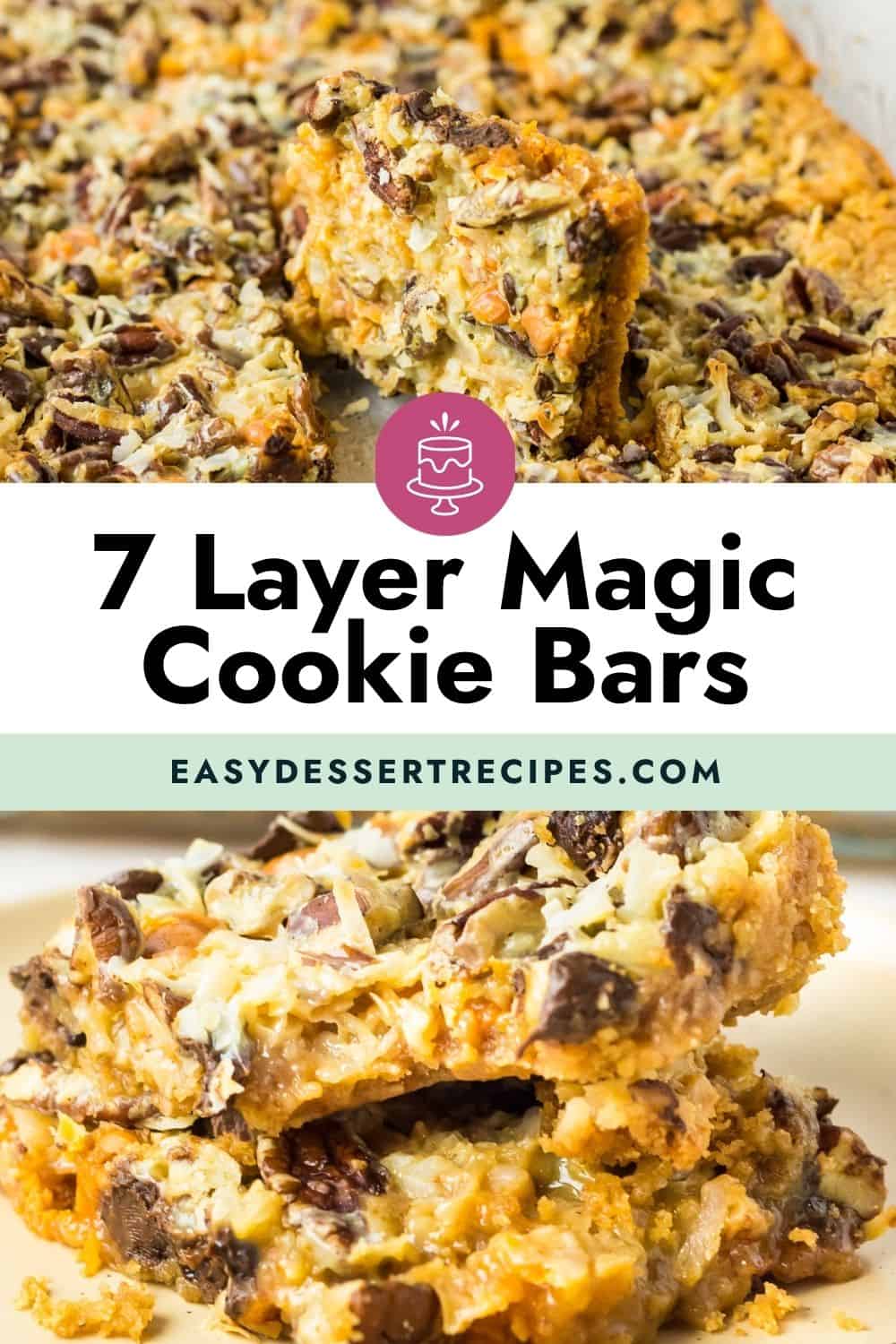 7 layer magic cookie bars pinterest
