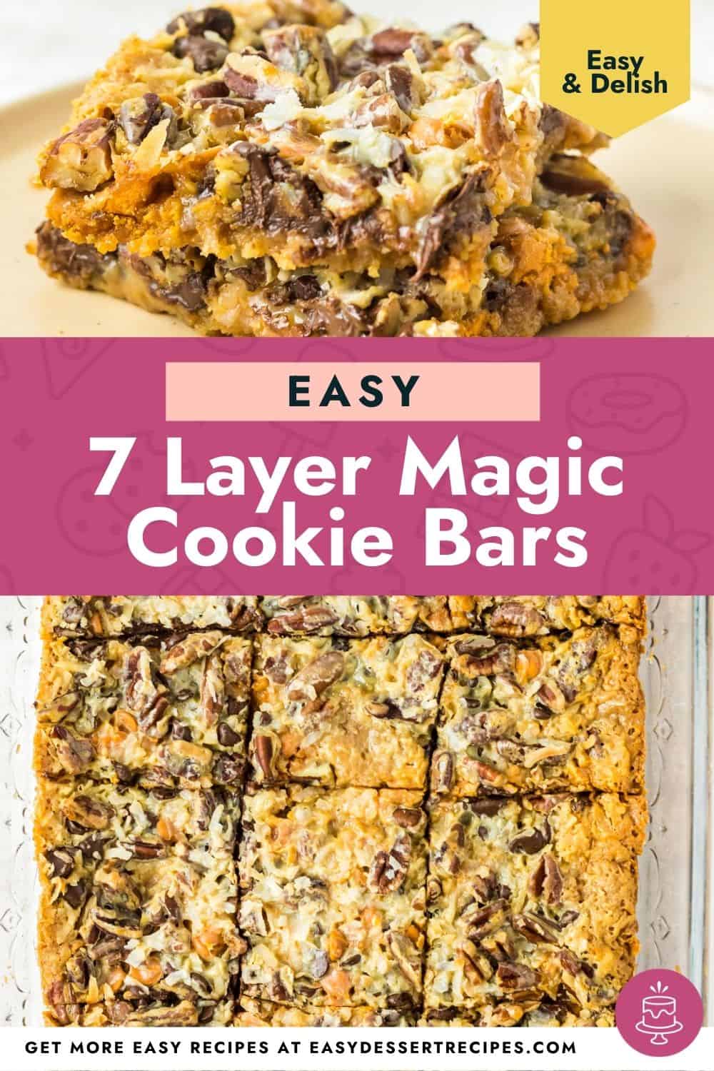 7 layer magic cookie bars pinterest