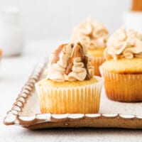 featured cookie butter cupcakes