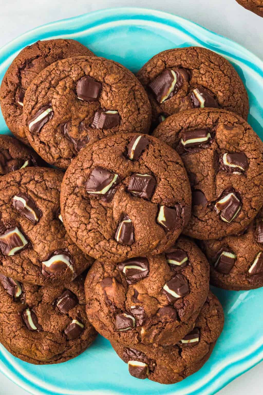 Andes Mint Chocolate Cookies Recipe - Easy Dessert Recipes