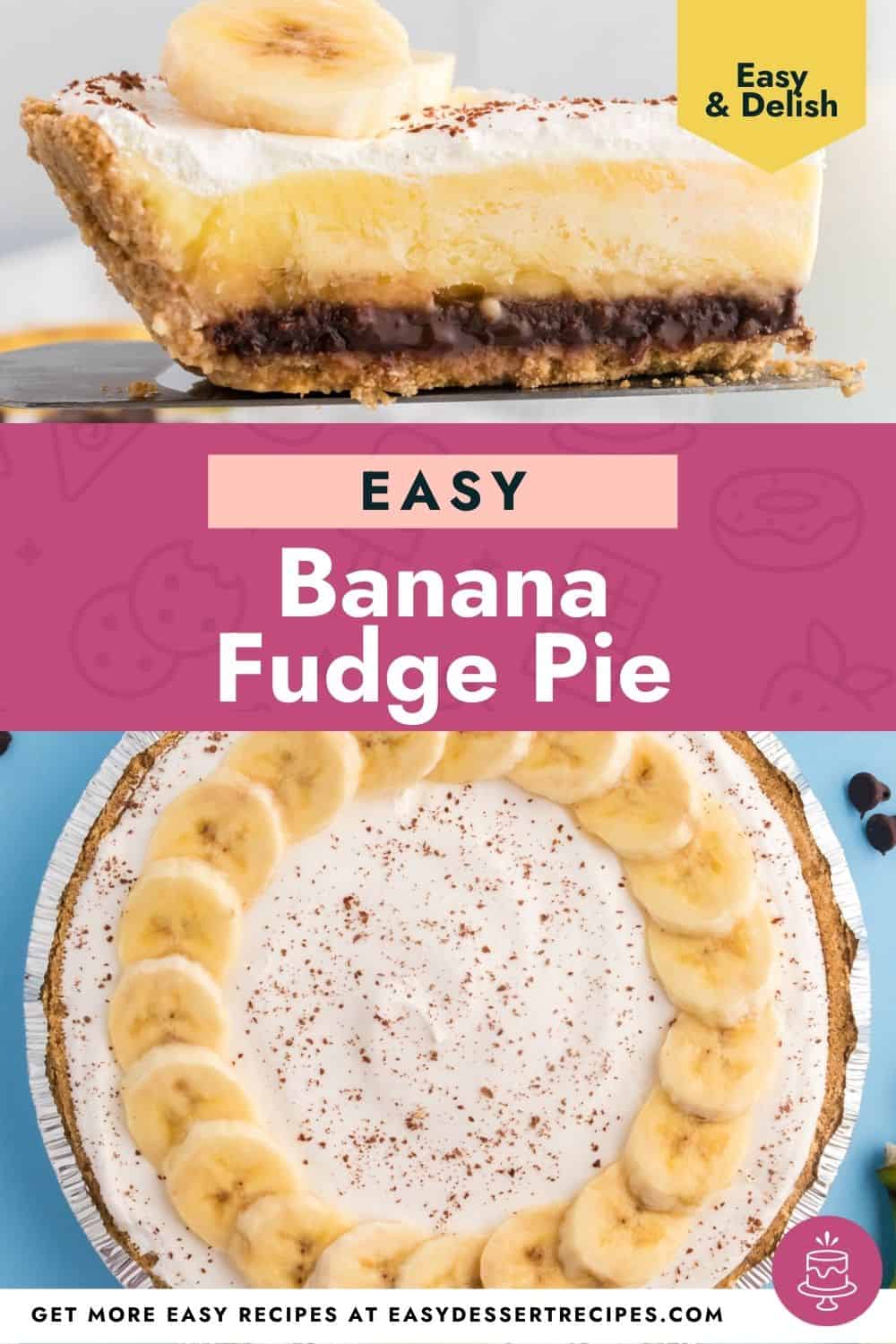 banana fudge pie pinterest.