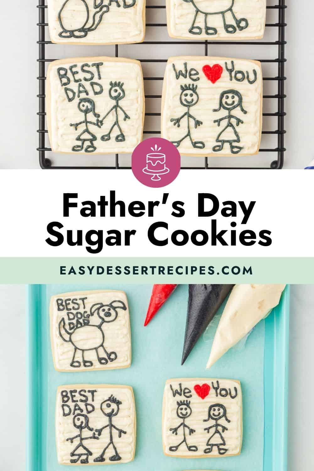 fathers day cookies pinterest.