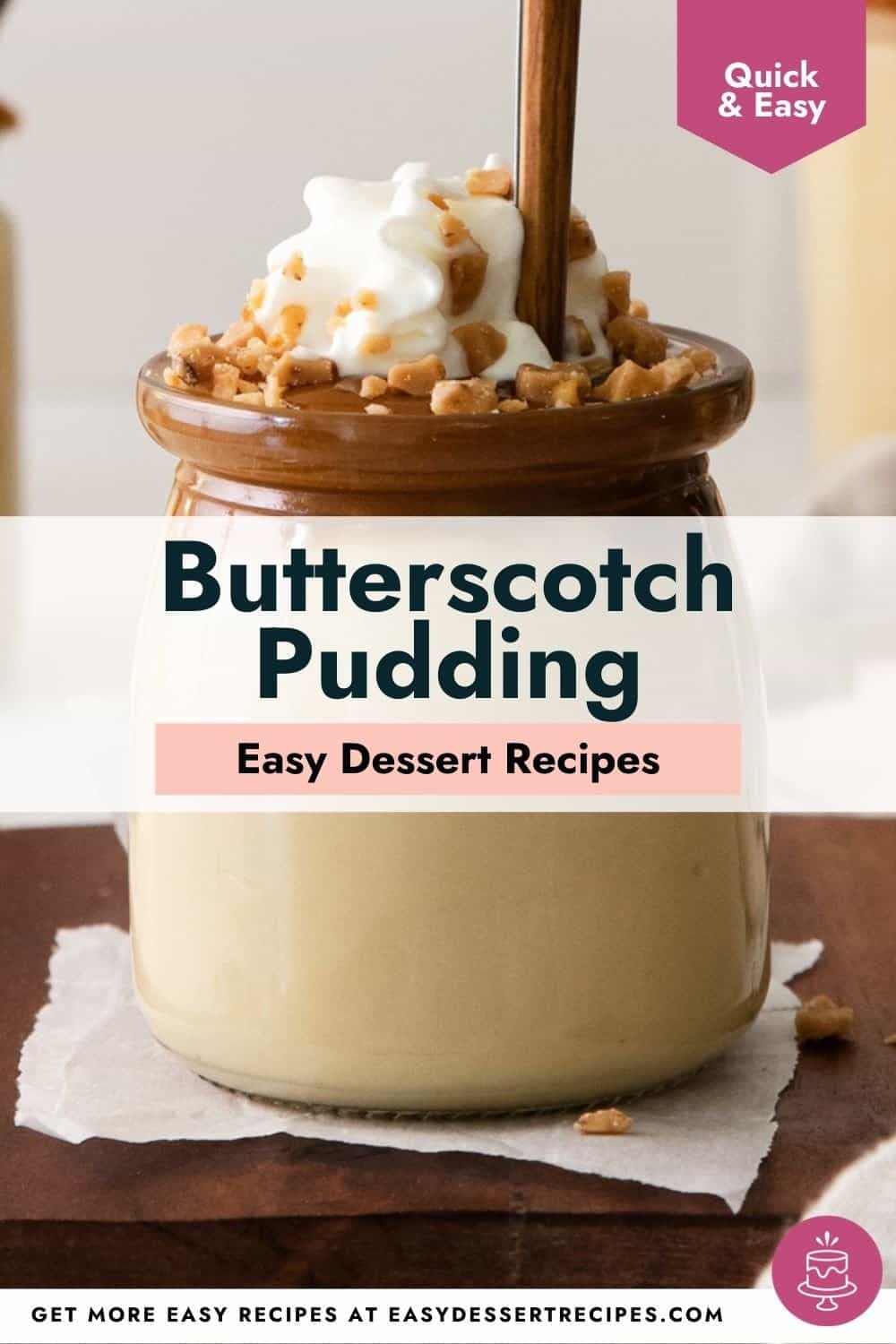 butterscotch pudding pinterest.