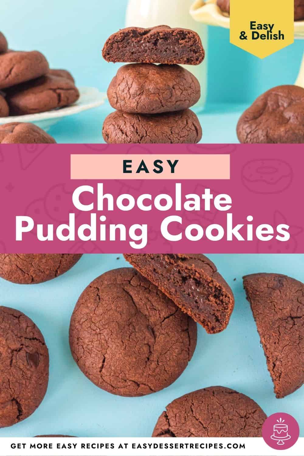chocolate pudding cookies pinterest.