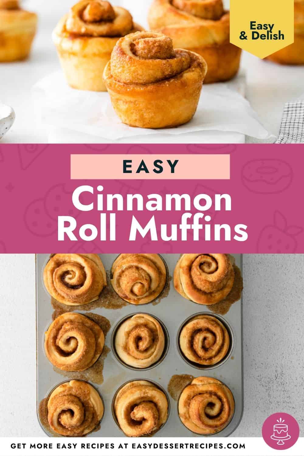 cinnamon roll muffins pinterest.