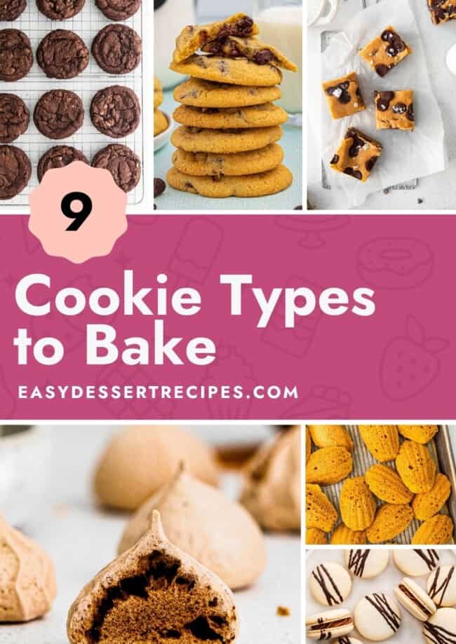 9 cookie types to bake