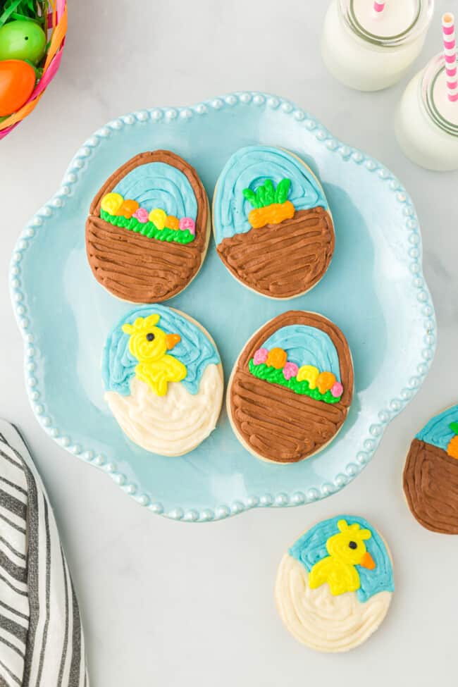 Easter Egg Sugar Cookies Recipe Easy Dessert Recipes 6086