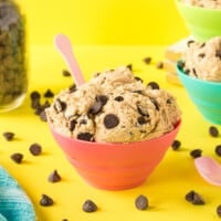 featured edible chocolate chip cookie dough.