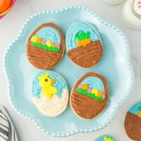 featured easter egg sugar cookies.