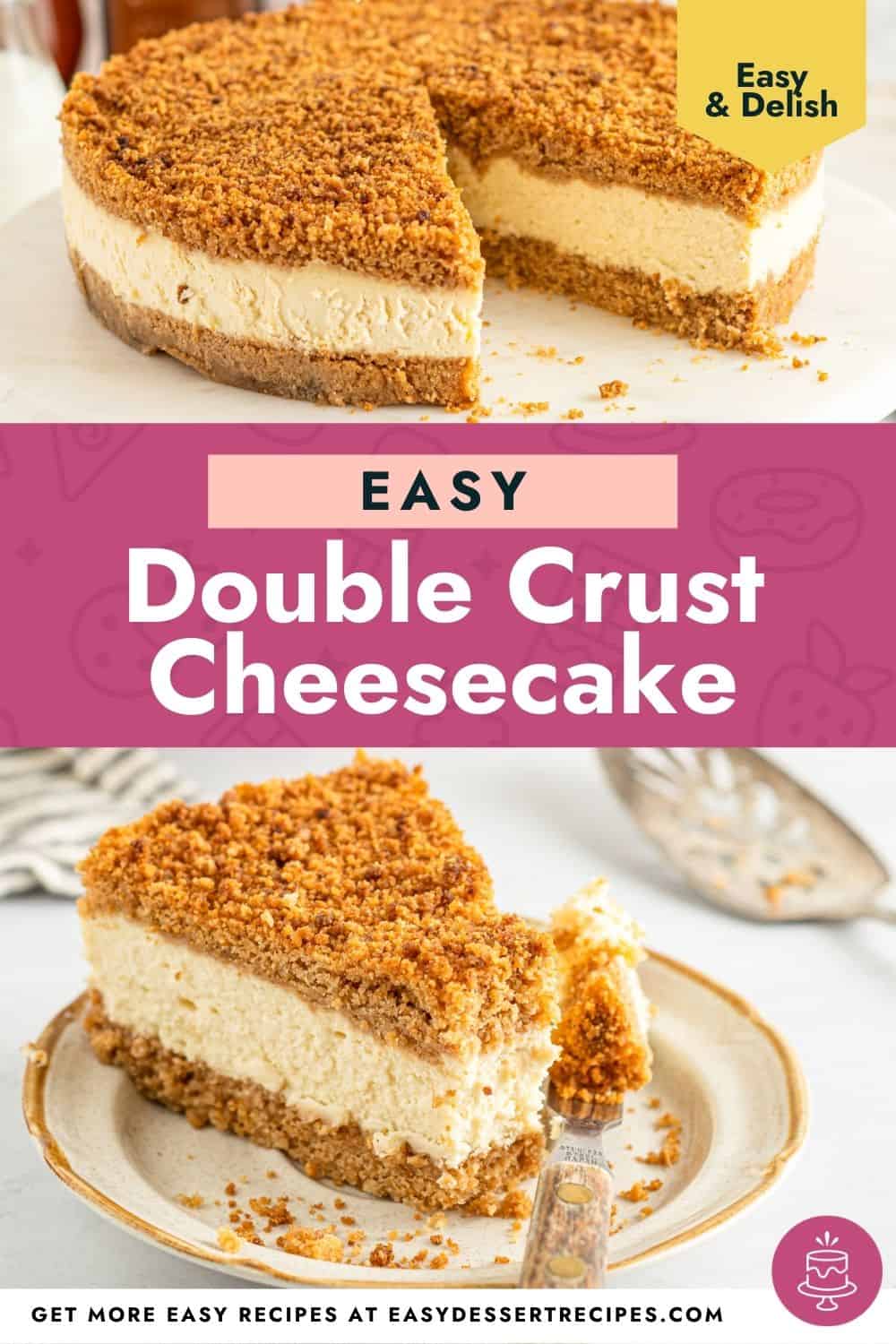 double crust cheesecake pinterest.