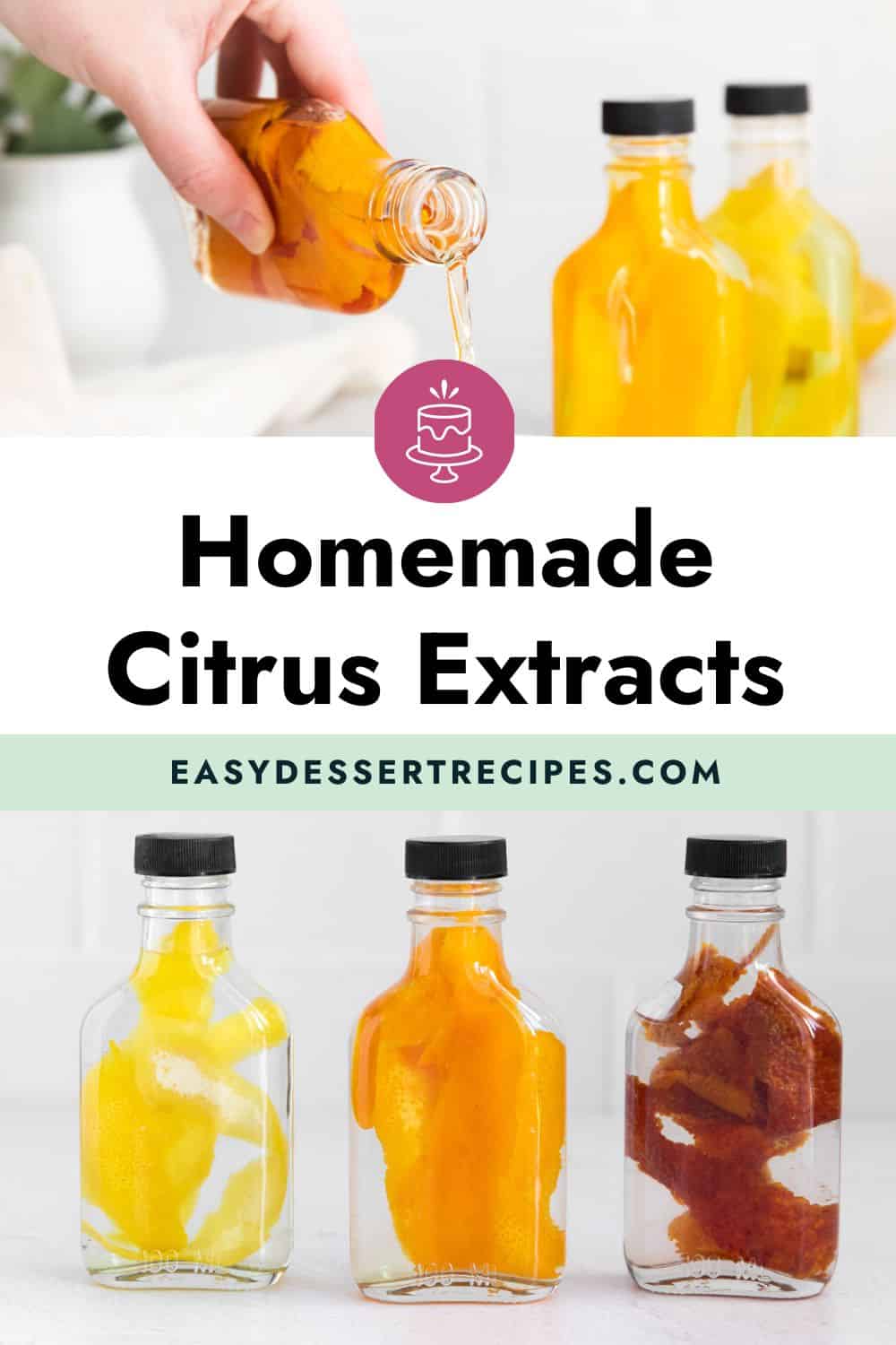 homemade citrus extracts pin