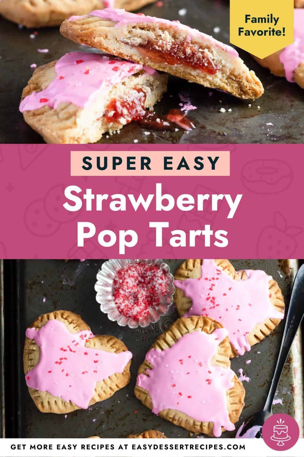 strawberry pop tarts pinterest
