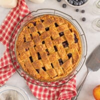 apple blueberry pie
