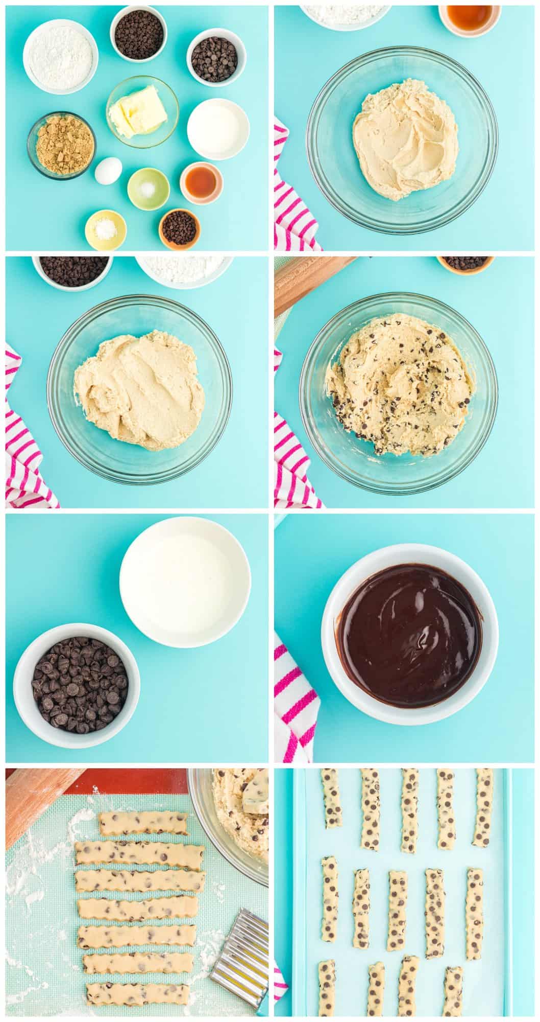 how to make cookie fries step by step photo instructions