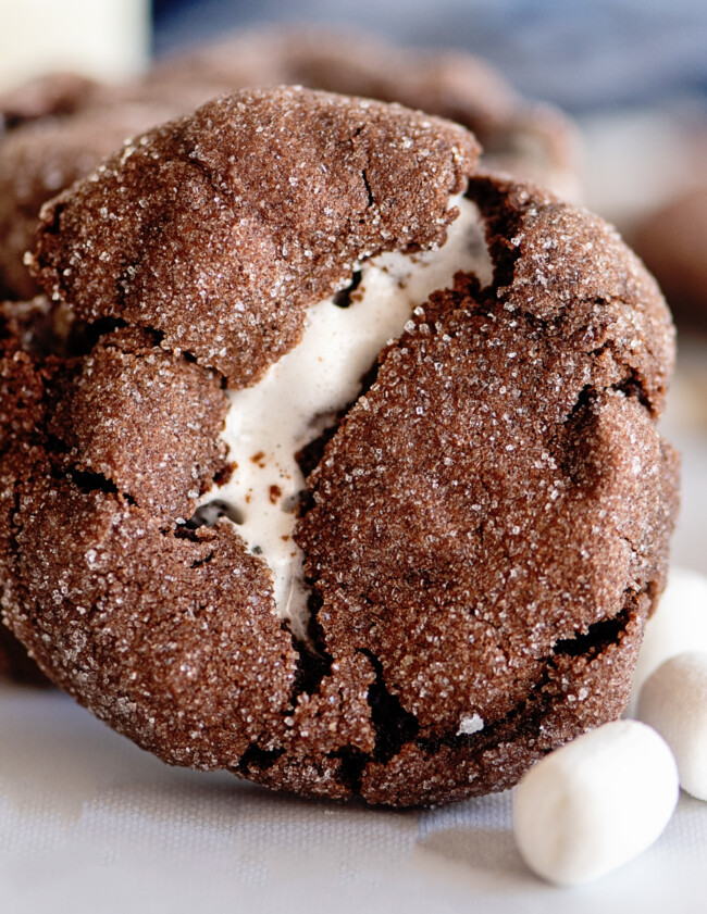 chocolate marshmallow cookies