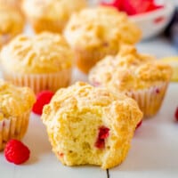 lemon raspberry muffins