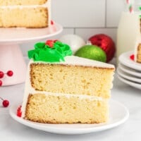 christmas wreath cake