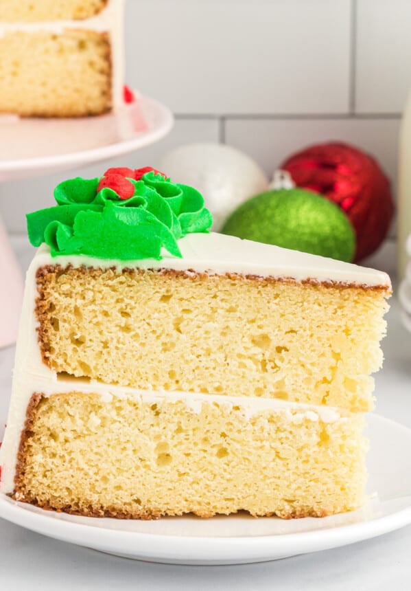 christmas wreath cake