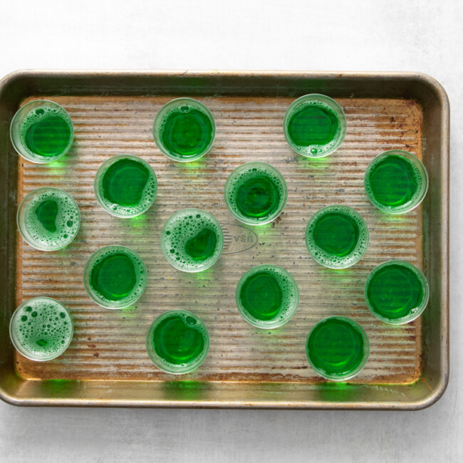 Grinch Jello Shots Recipe - Easy Dessert Recipes