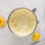 lemon cheesecake batter