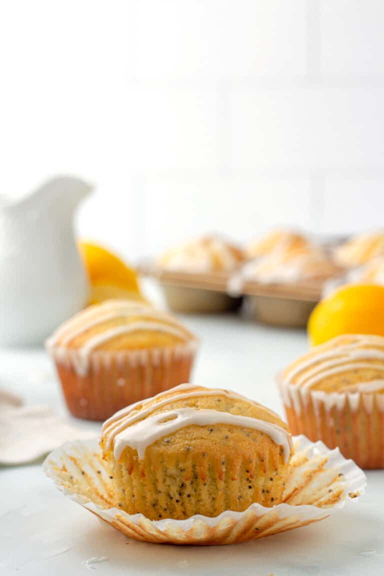 Lemon Poppy Seed Muffins Recipe - Easy Dessert Recipes