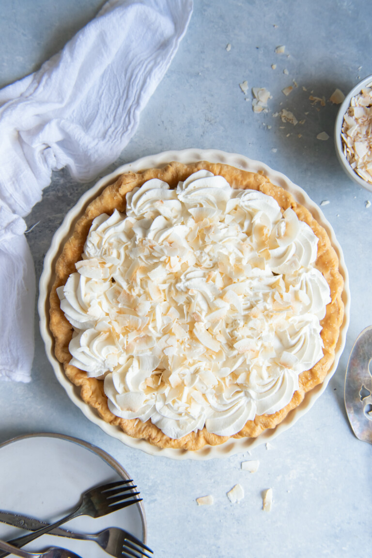 Coconut Cream Pie - Easy Dessert Recipes