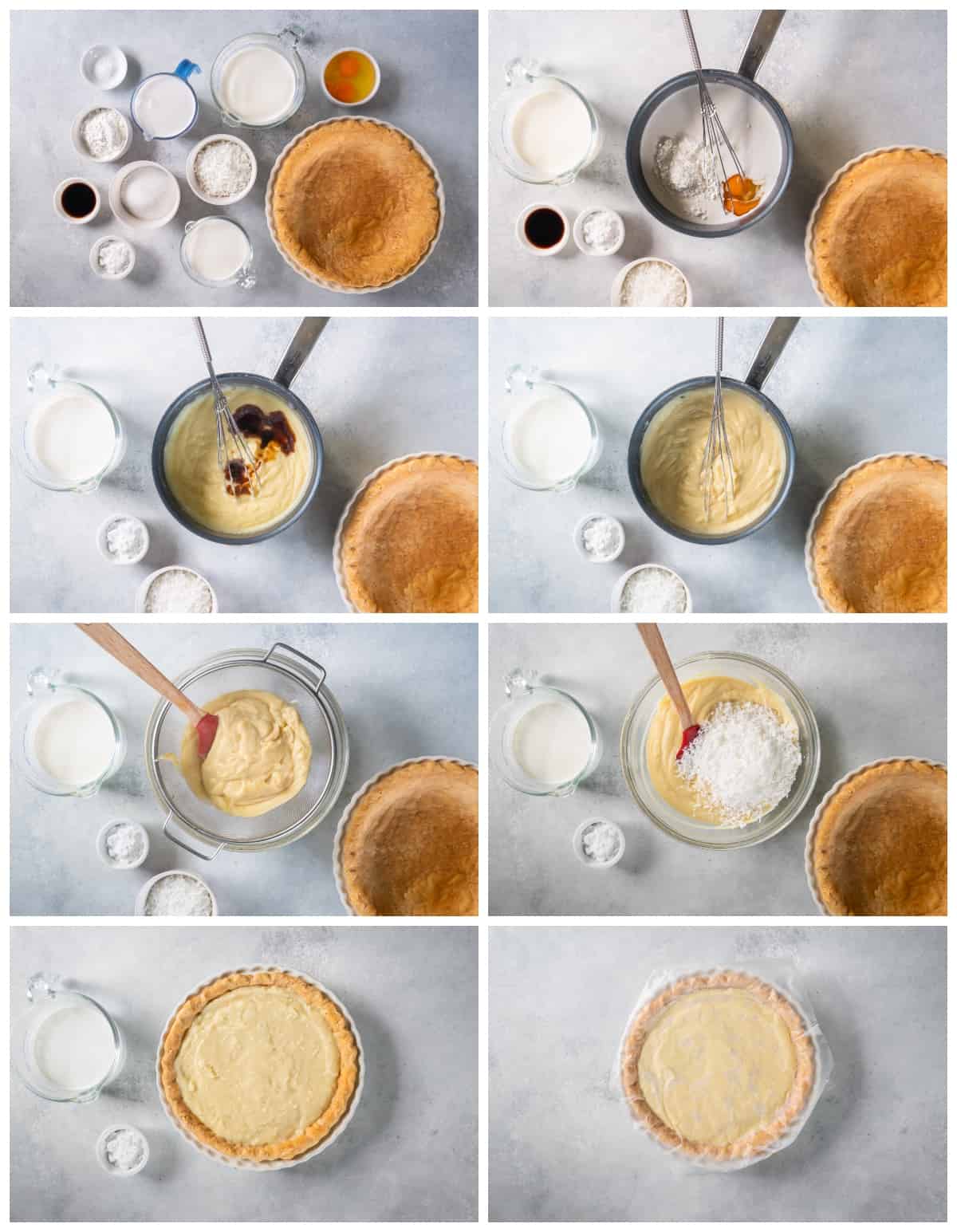 how to make coconut cream pie step by step photo instructions