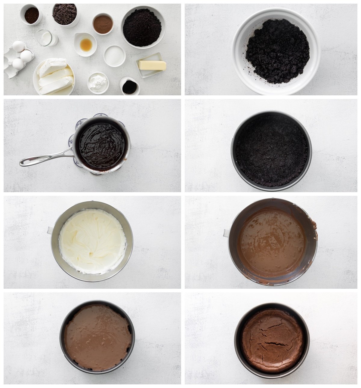 how to make mocha cheesecake step by step photo instructions
