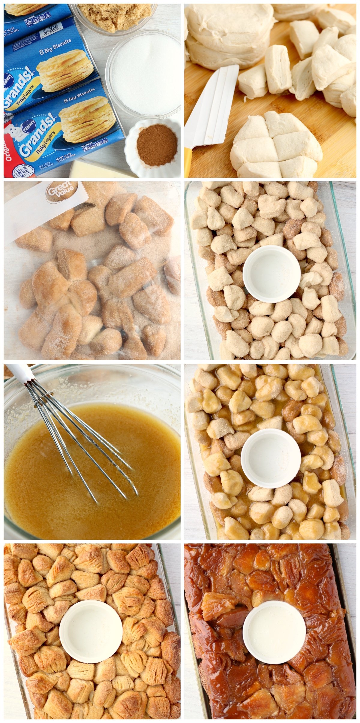 how to make monkey bread step by step photo instructions